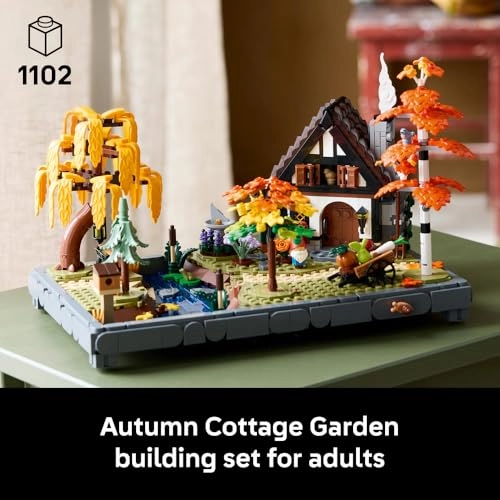 Autumn Cottage Garden (11372) - Miniature Building Set for Adults