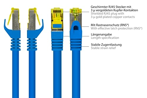 Cat.5e Ethernet LAN Patch Cable - 5 m
