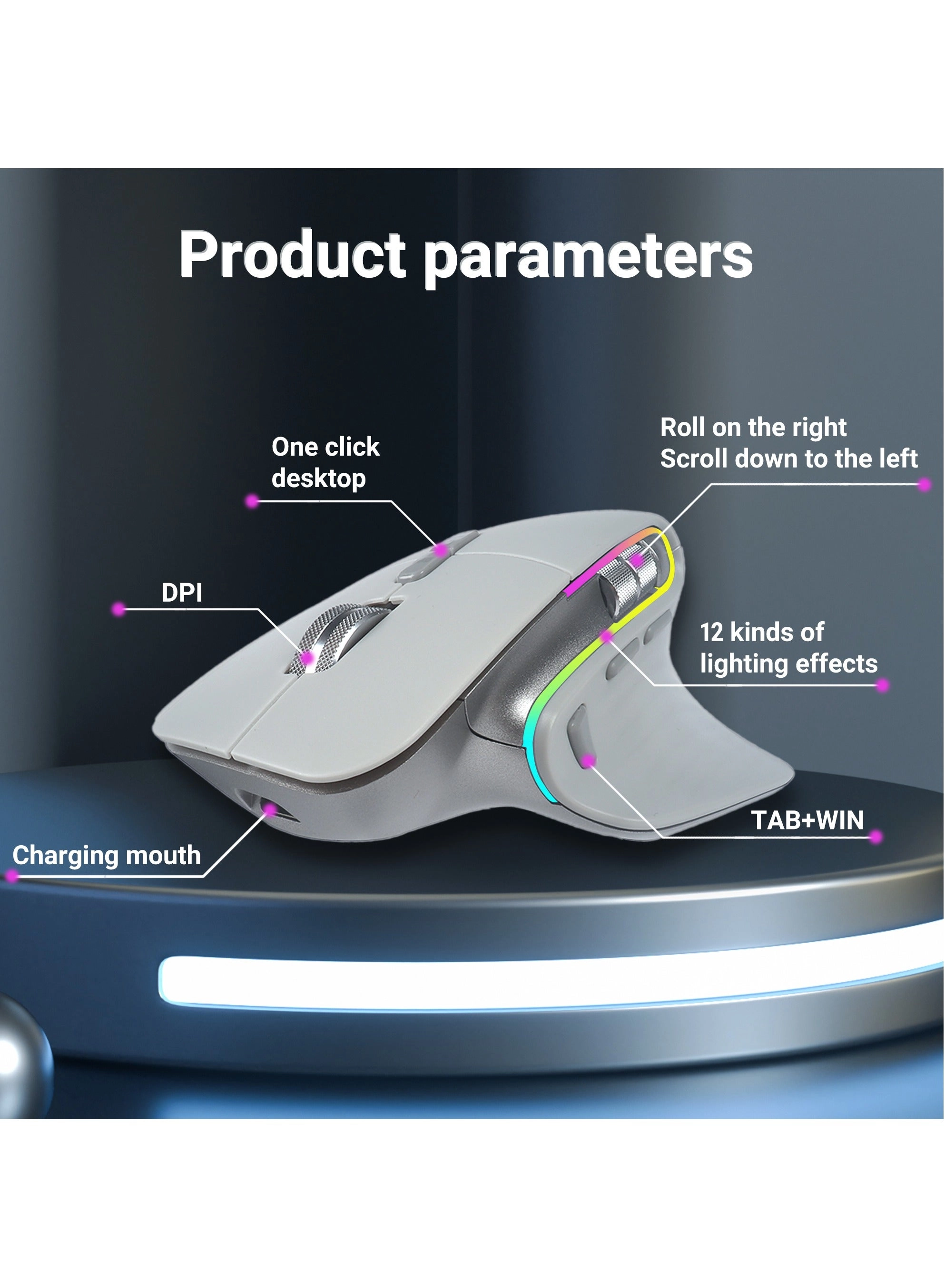 M10 Multi-Device Mouse - Wireless