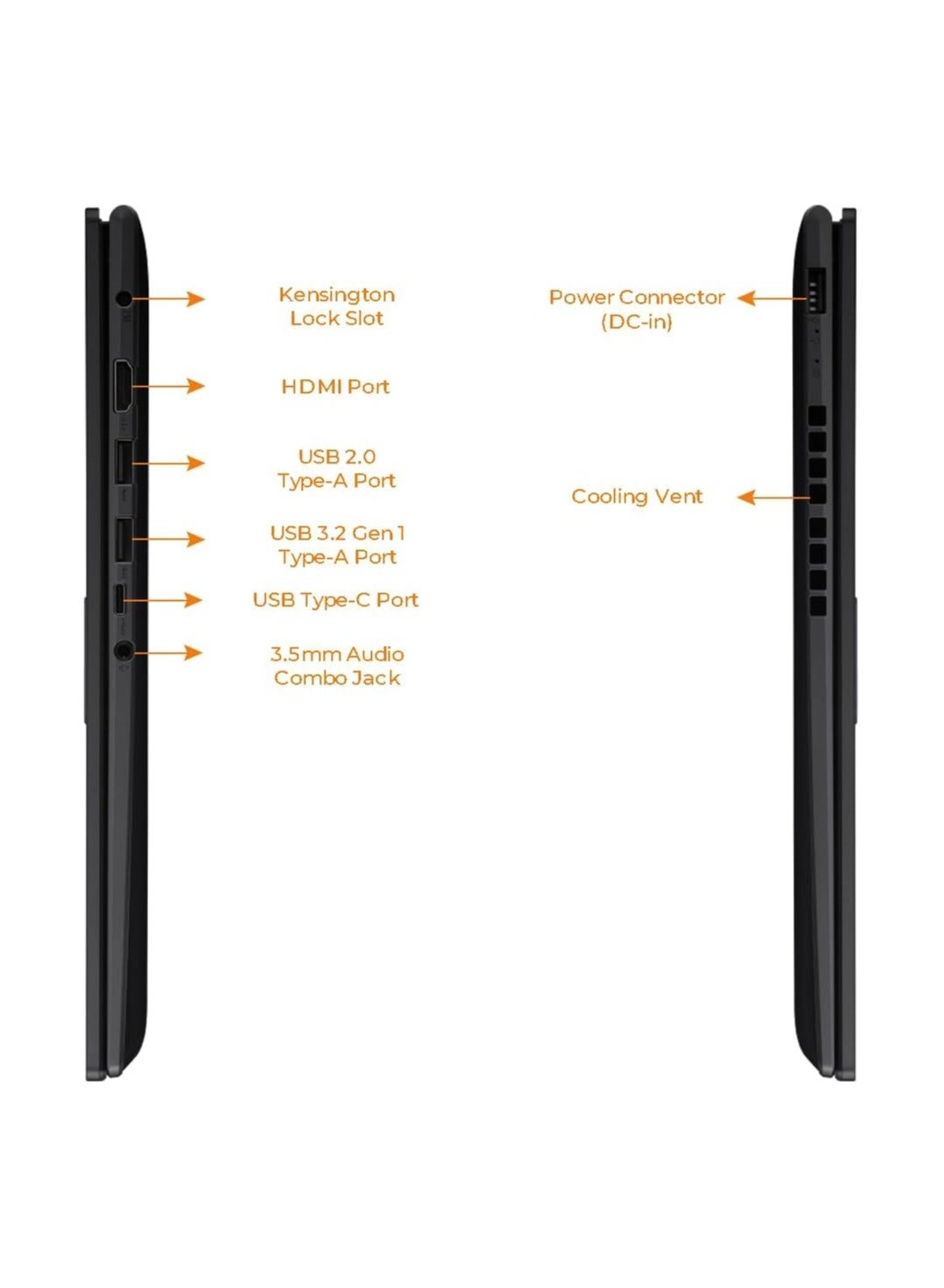 Vivobook 16 M1605YA - 16'' Ryzen 7-7730U 8GB DDR4 512GB SSD