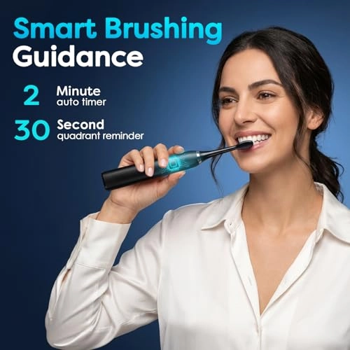 516 Electric Toothbrush - 8 Brush Heads 45-Day Use
