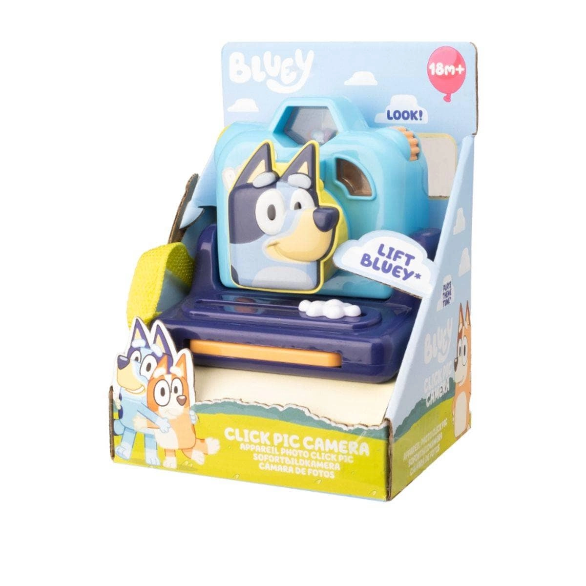 COLOR LAND CHILDRENS TOYS CENTER LLC Bluey Click Pic Camera - 18 months+