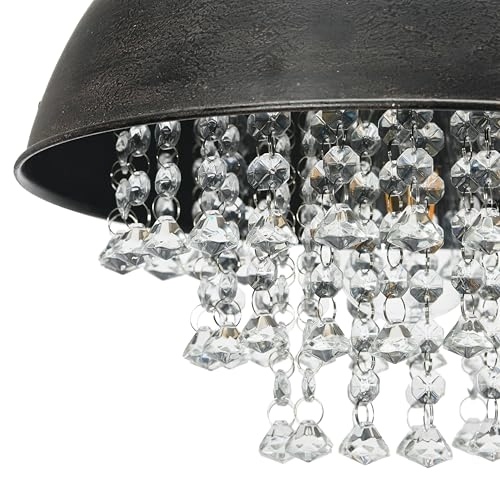 Metal Chandelier - 15"H