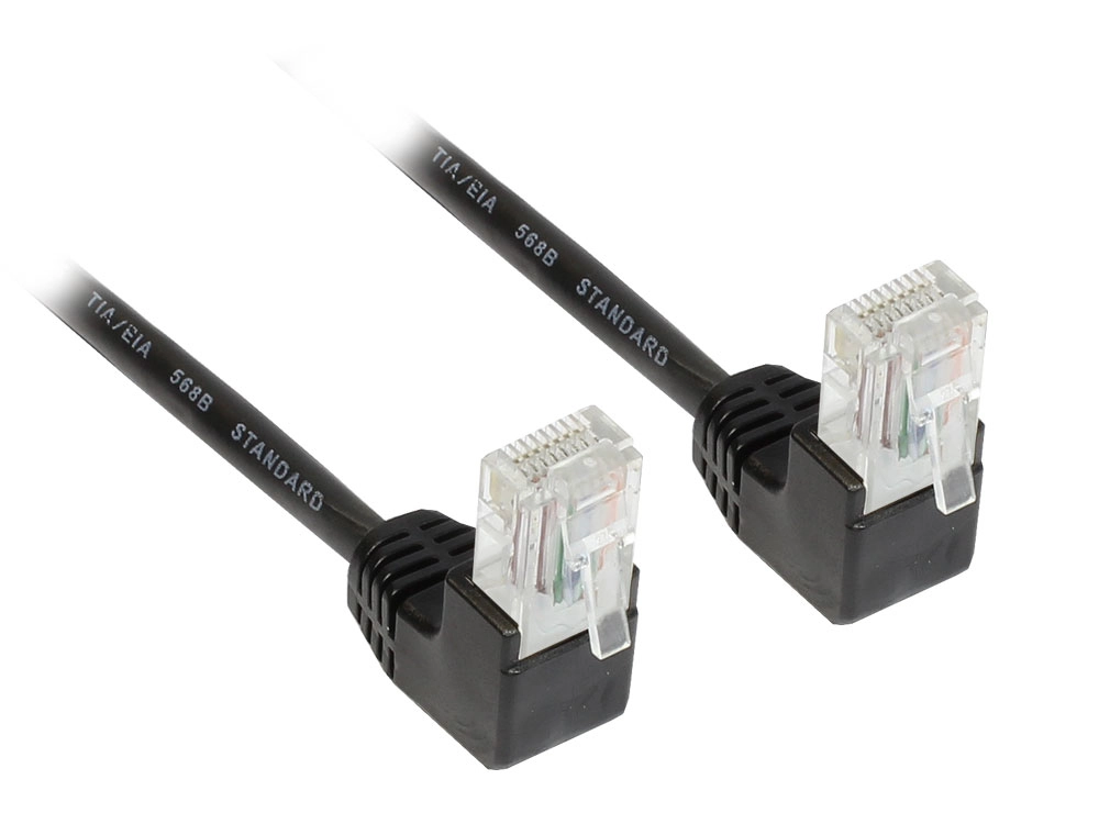 Cat.5e Ethernet LAN Patch Cable - 0.25 m