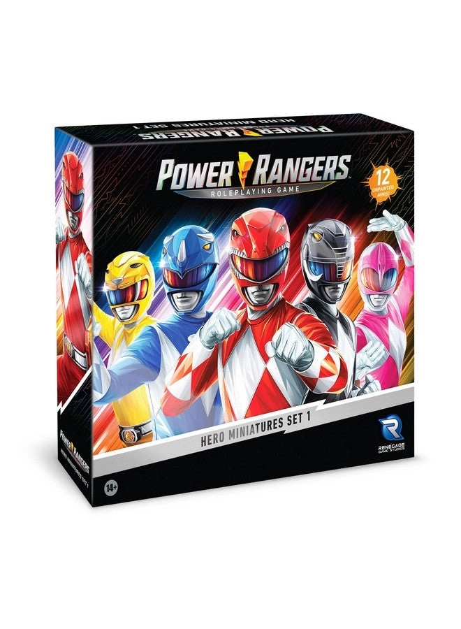 Power Rangers Roleplaying Game: Hero Miniatures Set - 1-12 pcs