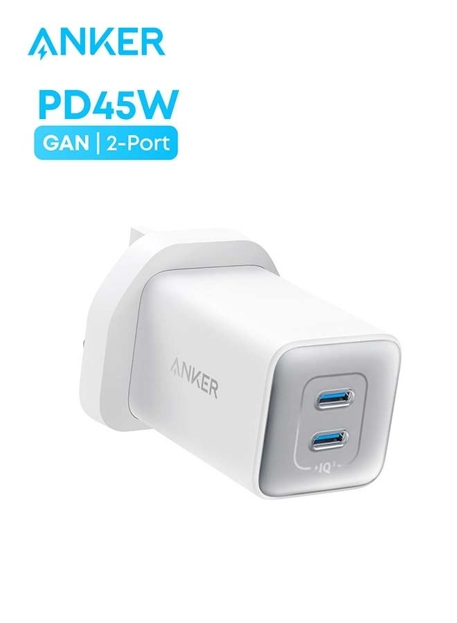 Nano Power Bank + 47W 2-Port Fast USB C Charger