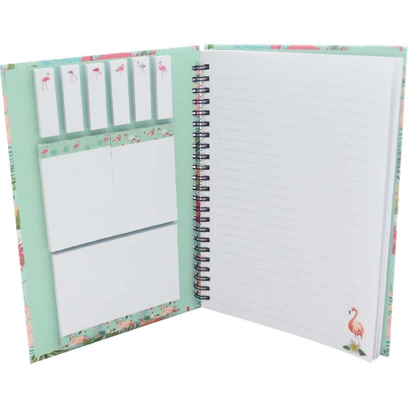 Sticky Notebook A5 Hardcover - Lined 40 Sheets
