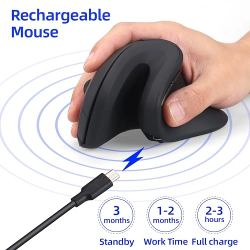 Vertical Mouse - Wireless
