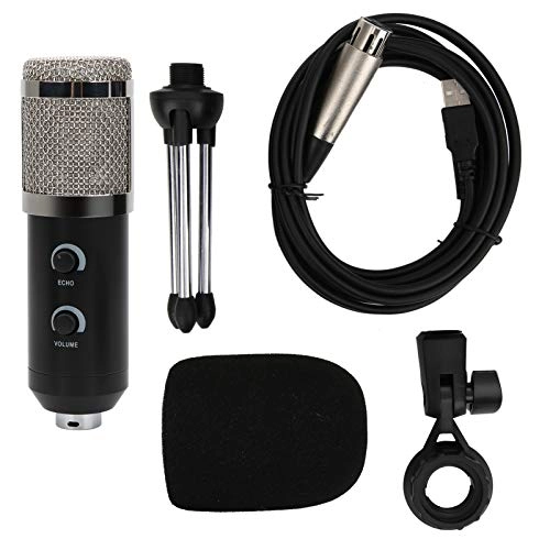 K8 USB+3.5mm-Mini-Jack Microphone