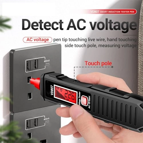 VD807 - AC12-300V LCD Display