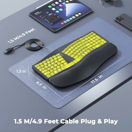 K2000 - QWERTY USB-A, USB-C