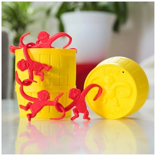 Barrel of Monkeys - Multilingual 3 years and up 1 Barrel, 15 Monkeys