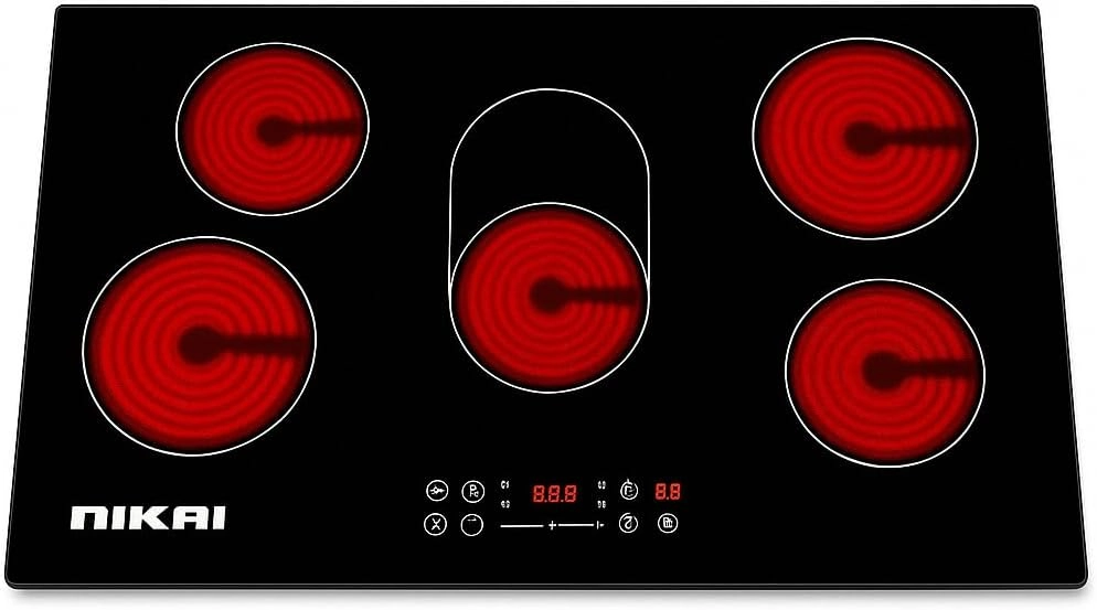 Nikai Official Store NGH96C Ceramic hob