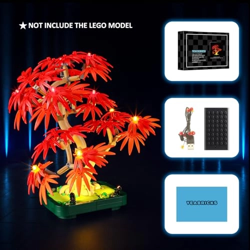 LED Light for 10348 Botanical Japanese Red Maple Bonsai Tree