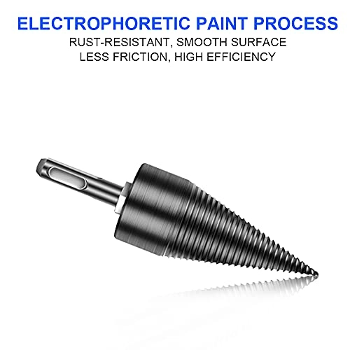 Firewood Drill Bit - 3pcs High Carbon Steel 32mm