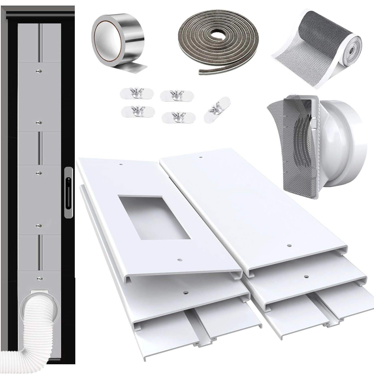 gulrear Sliding Door Kit - Max 95" 5.9"