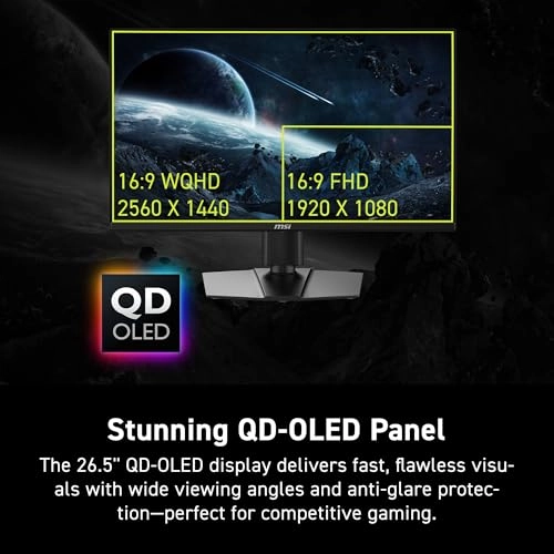 MAG 272QP QD-OLED X24 - 26.5 Inches 2560 x 1440