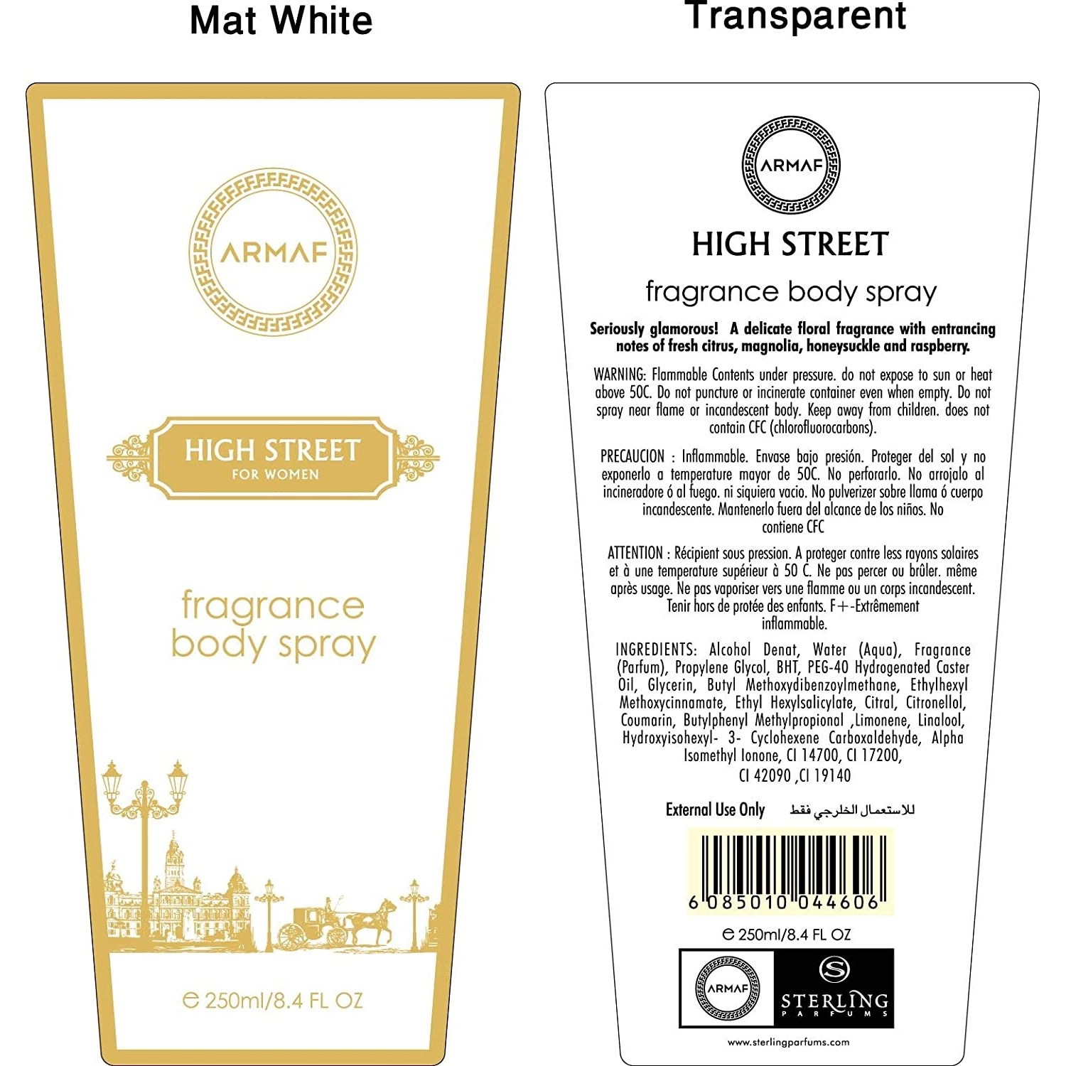 High Street Midnight - 250Ml floral fruity