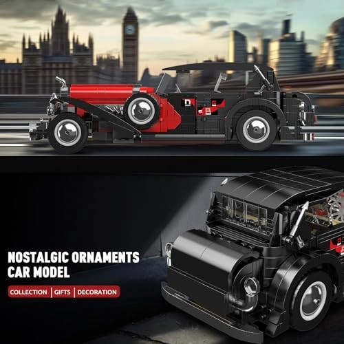 Vintage Car Model - Static Version Black