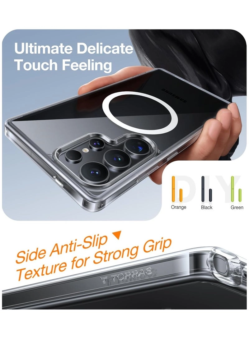 Magnetic Shockproof Case Slim with MagSafe for Samsung Galaxy S25 Ultra