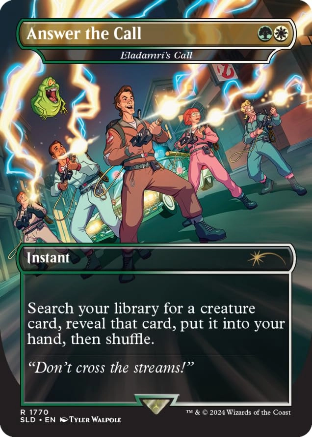 Secret Lair x Ghostbusters: The Real Ghostbusters Foil Edition - 5pcs