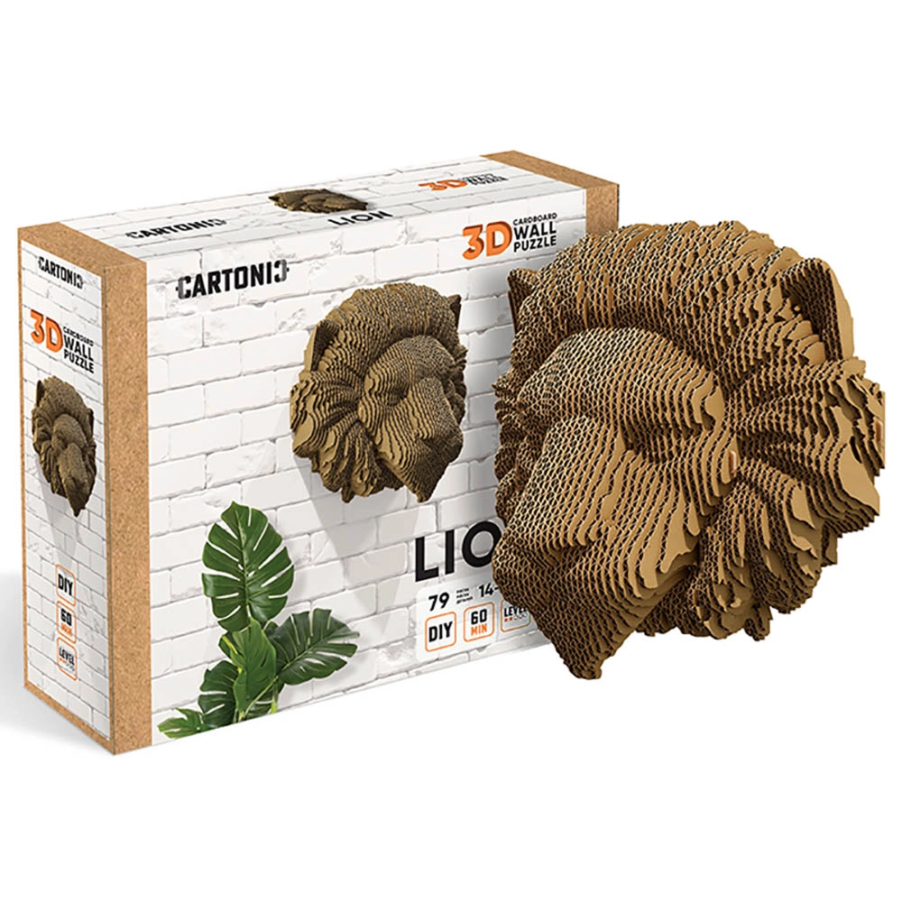 Lion 3D Puzzle (CWLION) - 79 pcs