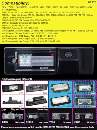 Car Reversing Camera - Night vision 628 x 586 pixels