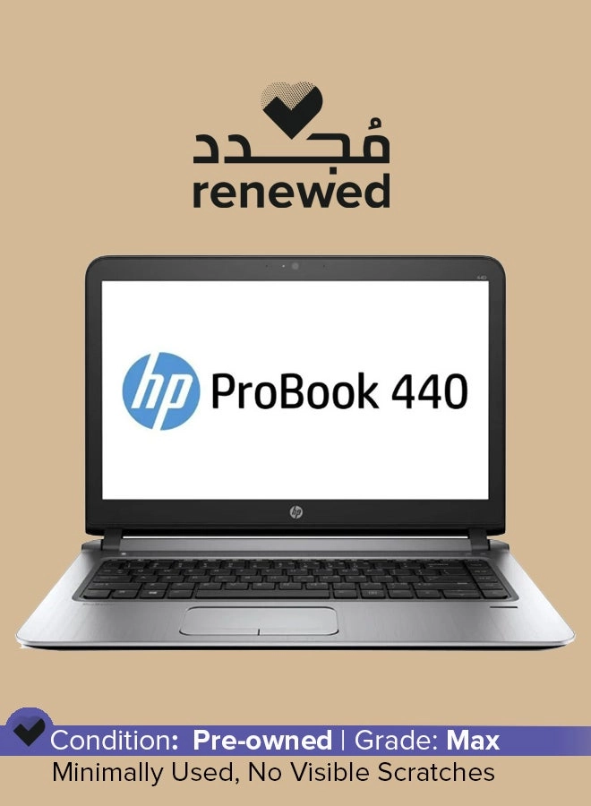 HP (Renewed) Probook 440g3 - 14.1'' i3-6100U 8GB 256GB SSD
