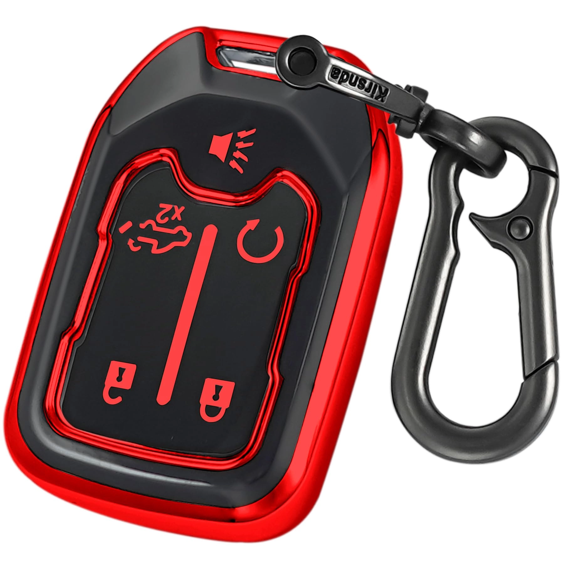 kirsnda Key Fob Cover - Chevy Silverado Suburban Tahoe Acadia Sierra Terrain Yukon 2017 2018 2019 2020 2021 2022