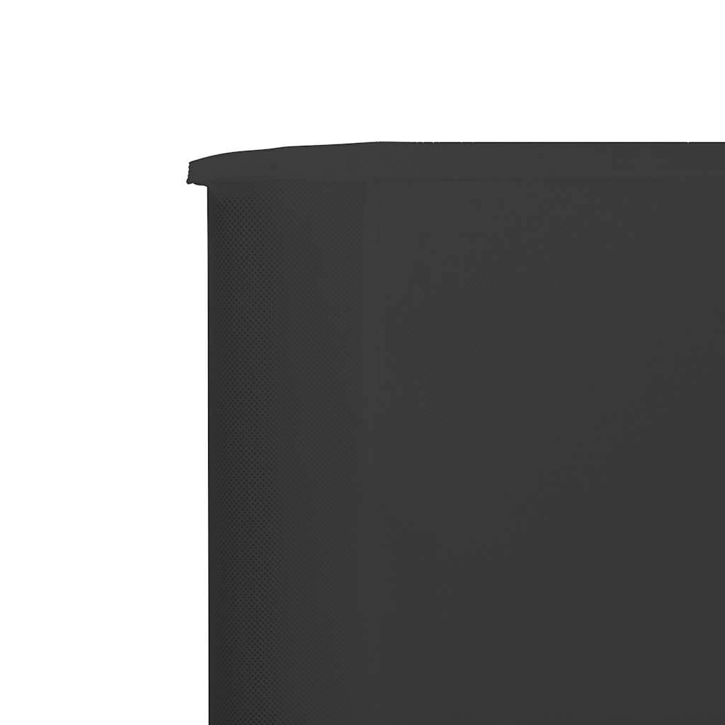 5-panel Wind Breakers - 600x80 cm Anthracite