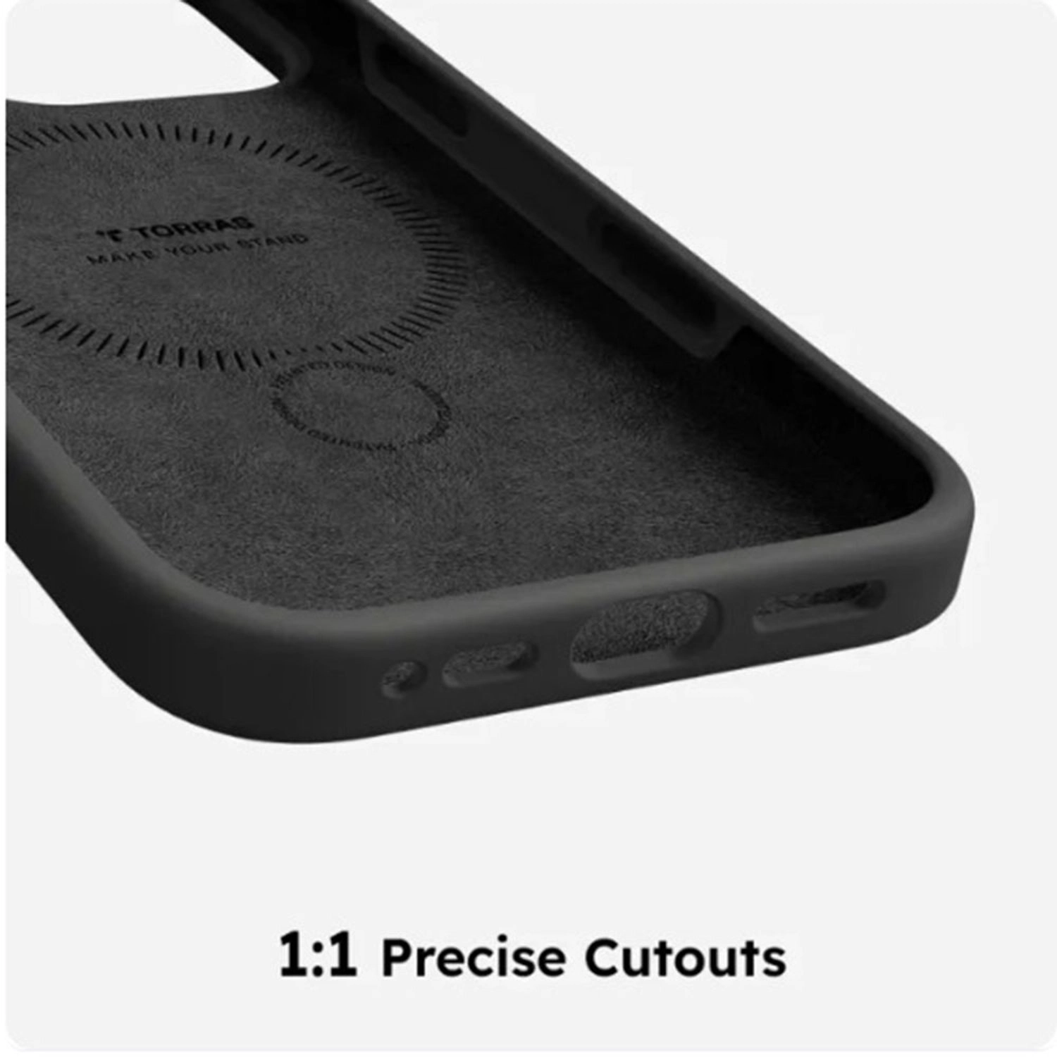Ostand Spin Silicone Case with MagSafe for iPhone 17 Pro Max