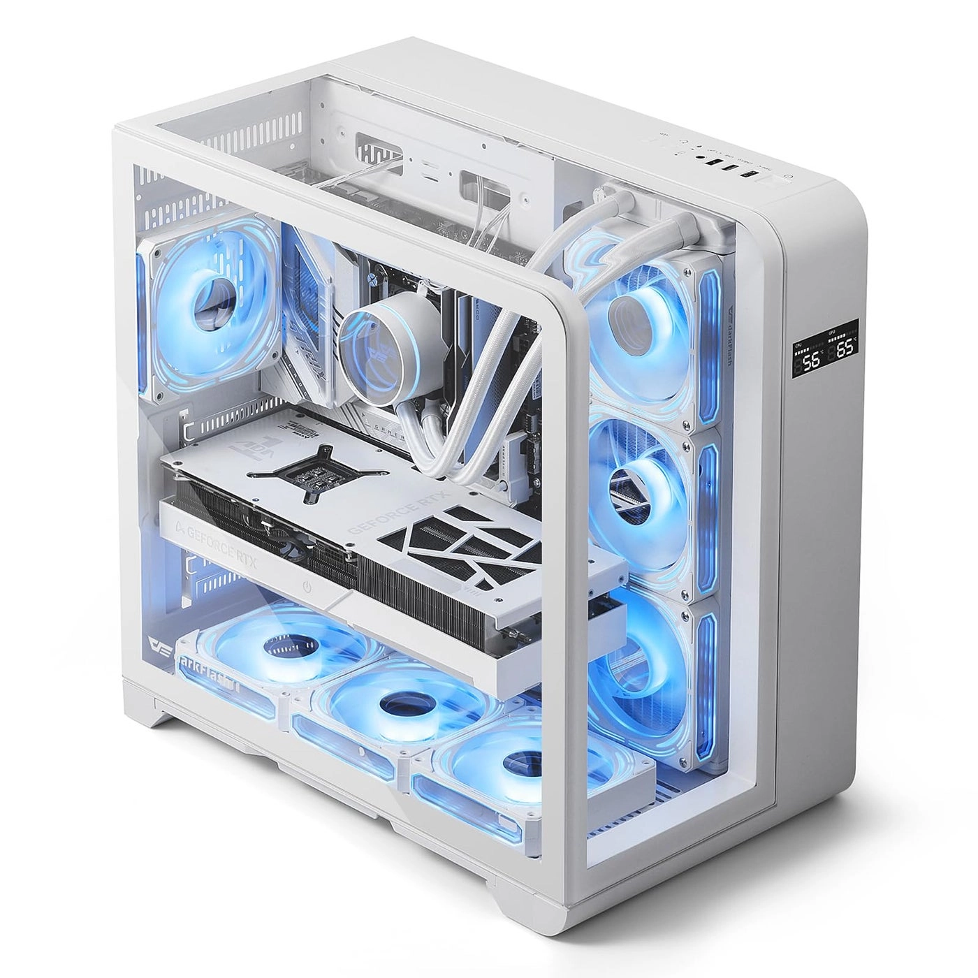 TH285 - Three Side Tempered Glass Mid Tower