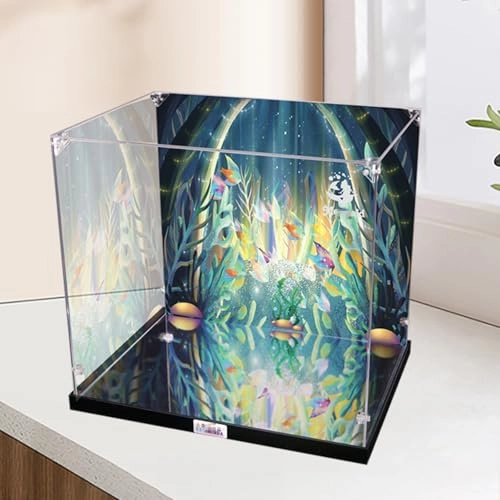 Figures Display Box - 35x25x20cm acrylic Dustproof Transparent