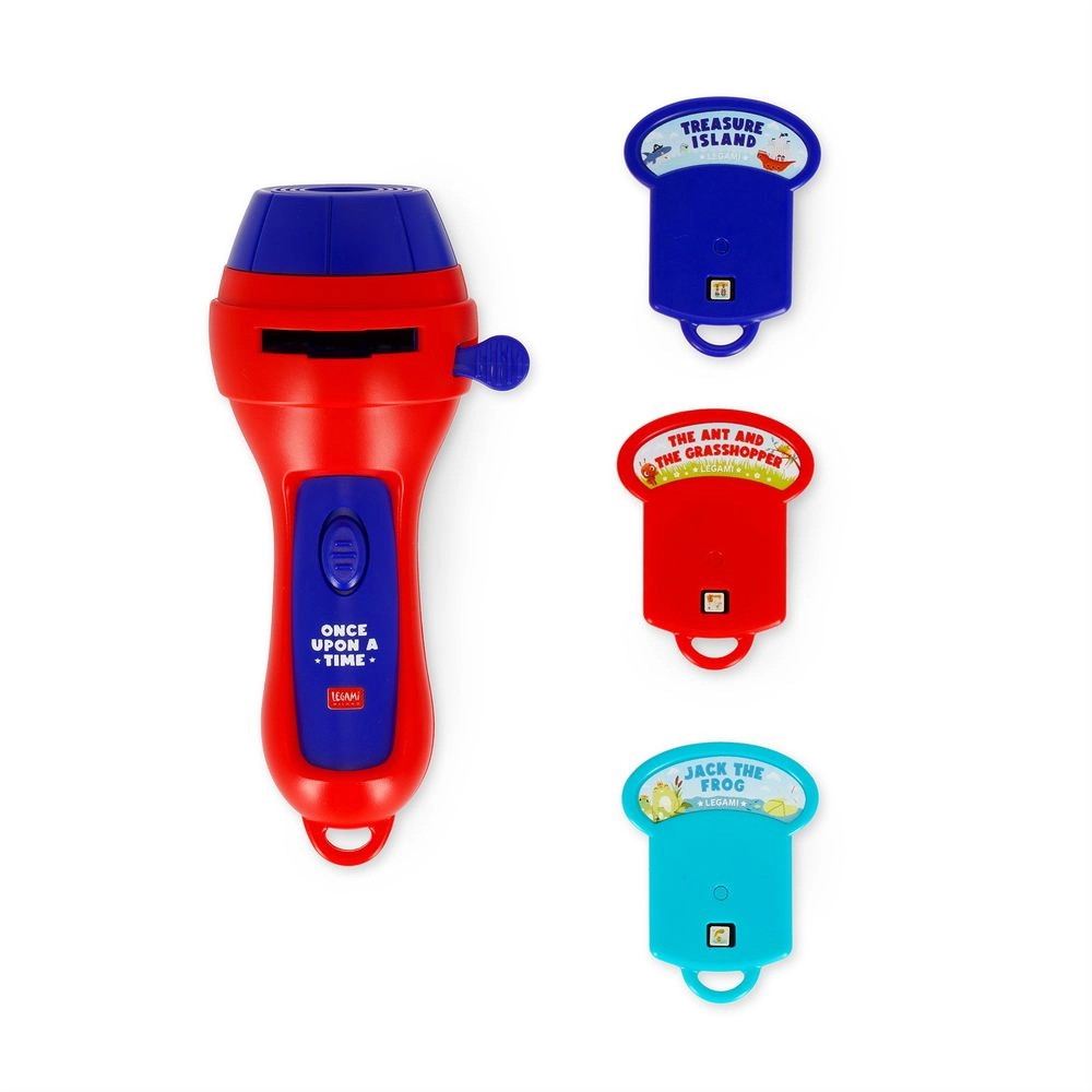 Legami Story Projector Flashlight - Once Upon a Time Red