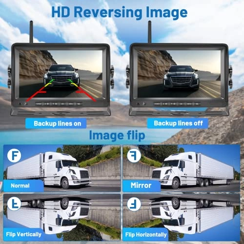 Wireless Digital Backup Camera - Night Vision 1080P