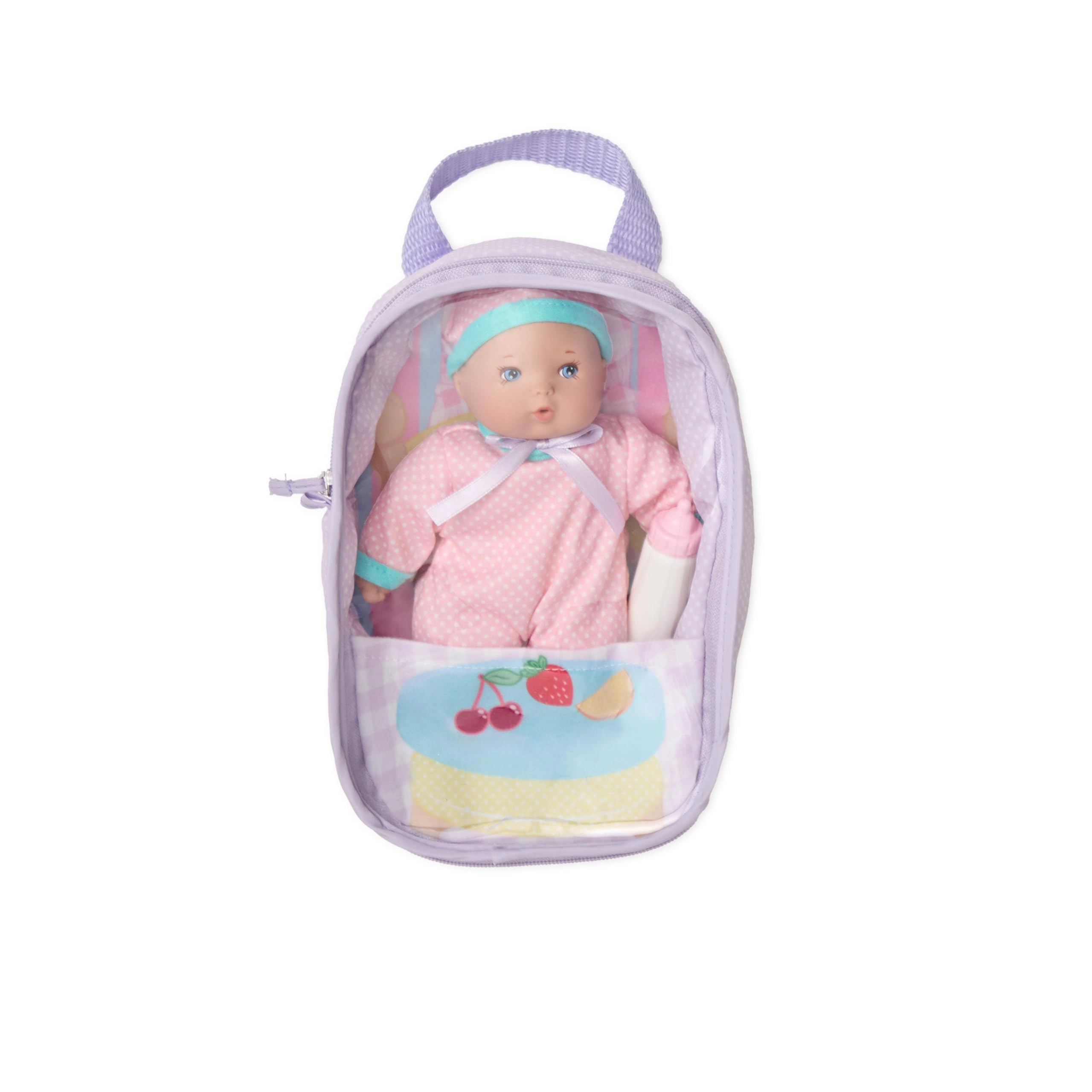 Madame Alexander Take Along Cuties Baby Doll - 8-inch Lavender Ages 2+