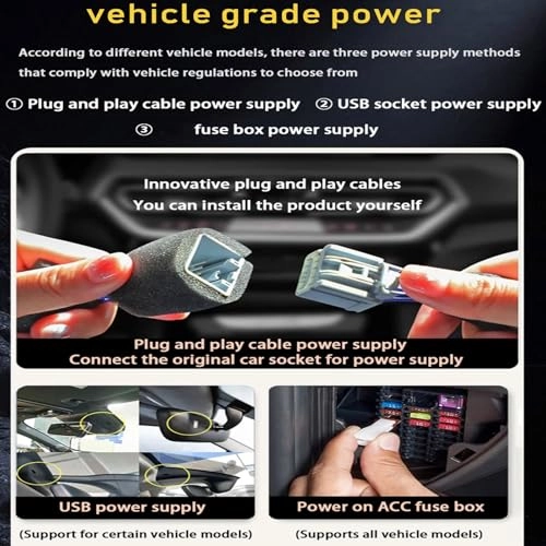 Dash Cam - 3840Px2160P for Benz E-Class