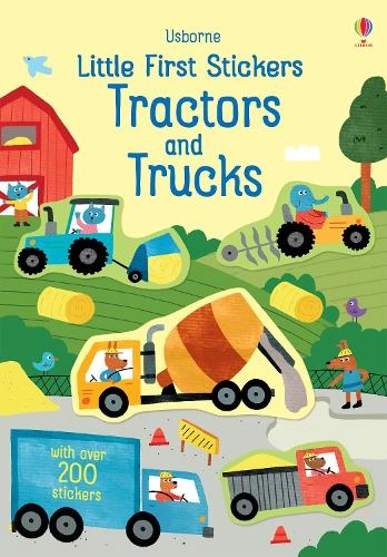 Usborne Tractors And Trucks Sticker Book 200 pcs