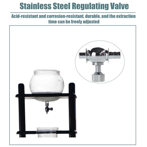 Cold Brew Drip Coffee Maker - 800ml High Borosilicate Glass