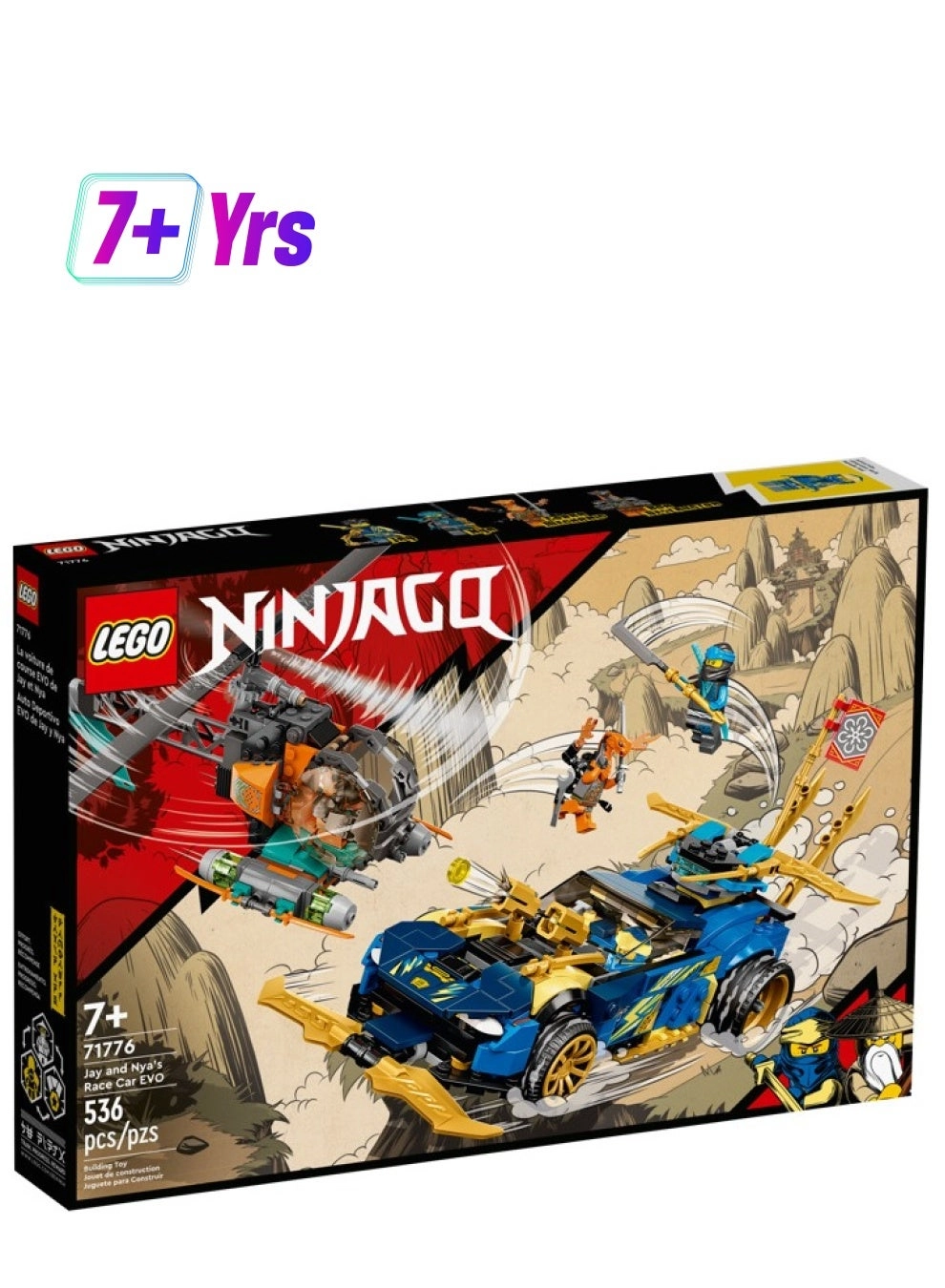 NINJAGO Jay and Nya's Race Car EVO 71776