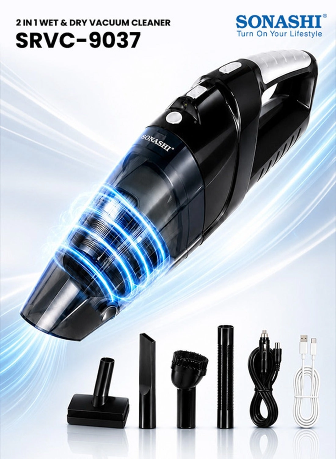 SONASHI SRVC-9037 - 6000Mah