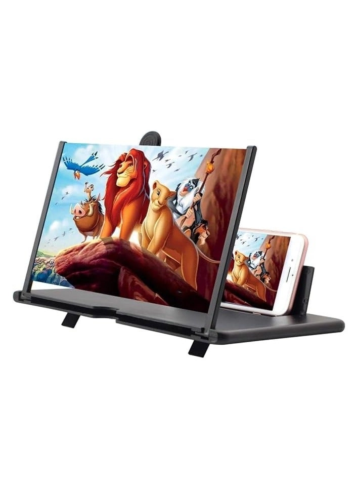 PROMASS Phone Screen Magnifier - Foldable 12in 3D HD