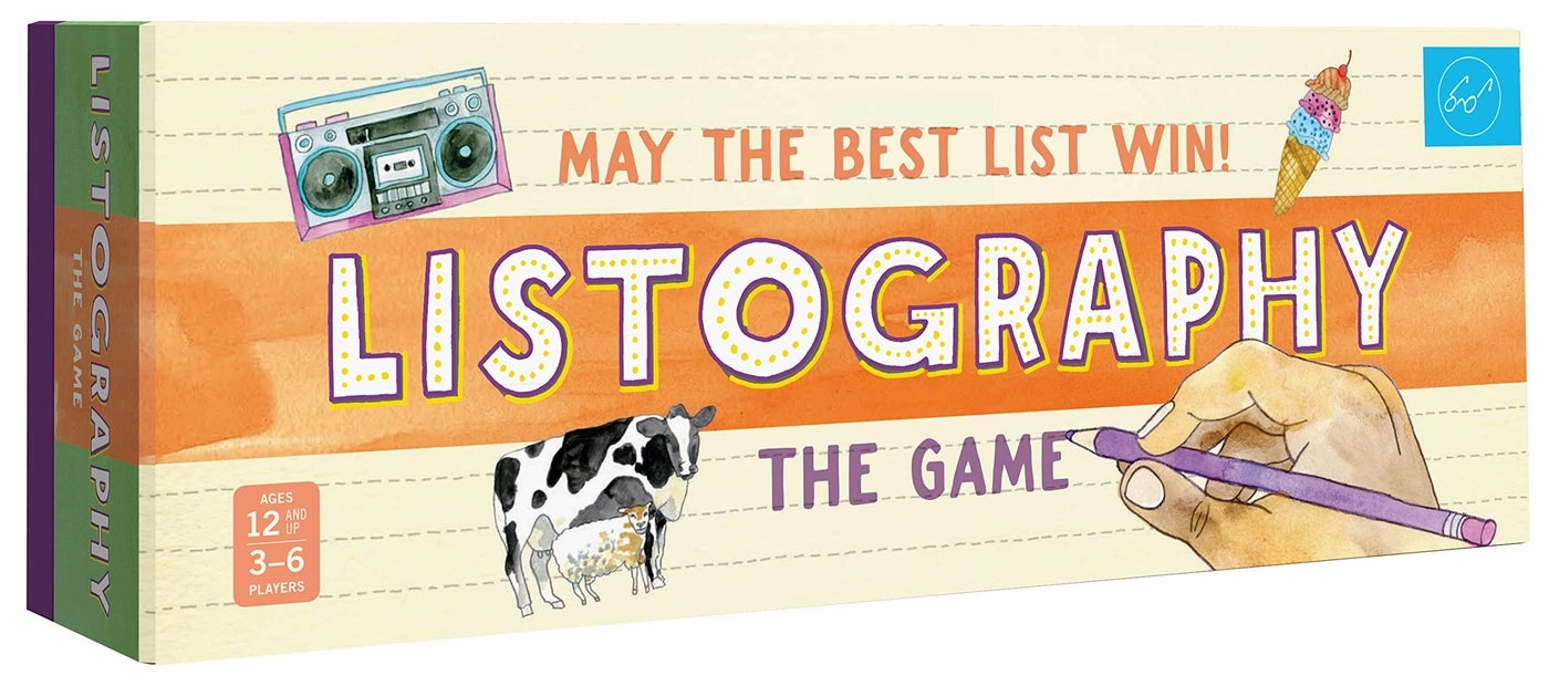 Chronicle Books Listography: The Game: May The Best List Win!