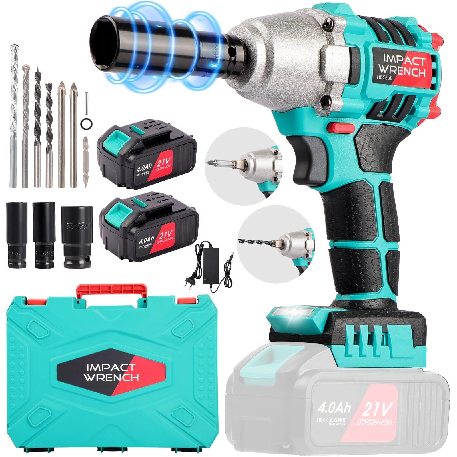 MISTRO Impact Wrench - 350N.m 1/2"
