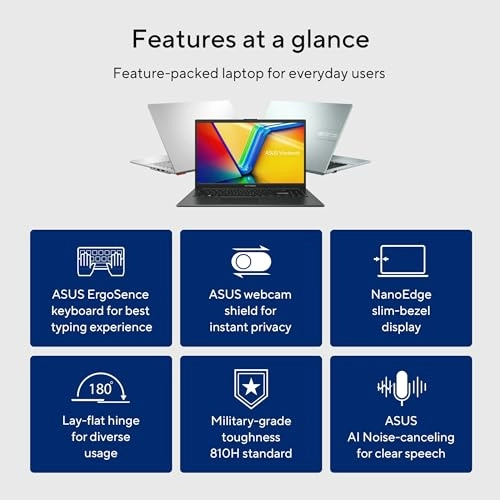 VivoBook Go 15 E1504GA-WS36 - 15.6'' Core i3-N305 8GB DDR4 256GB SSD