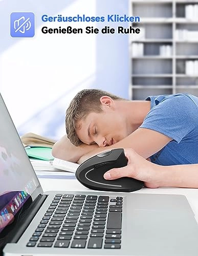 Wireless Vertical Mouse - USB