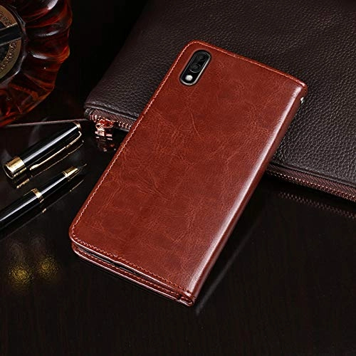 Cover for Wiko View 4/ View 4 Lite Flip Case - Leather Polyurethane Thermoplastic Polyurethane Gel Faux Leather