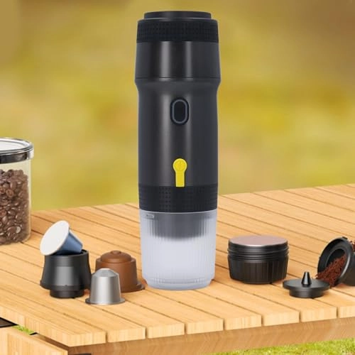 Portable Coffee Maker - 120ml Capsules