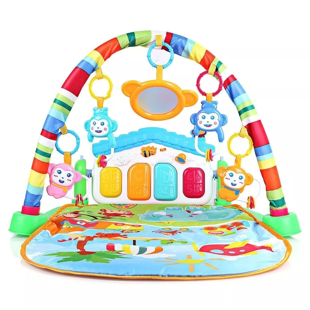 Baby Play Gym Piano Mat - Pink Newborn up to 12 months