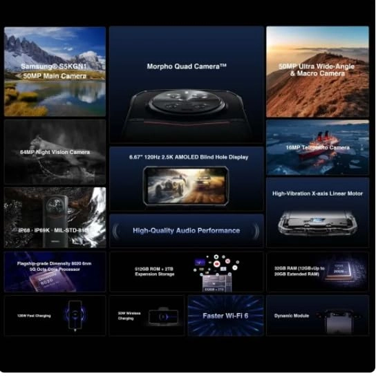 DOOGE DK10 - 32GB 512GB